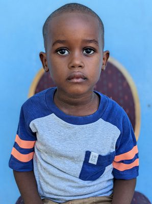 young boy named Dorsainvil Guyvens